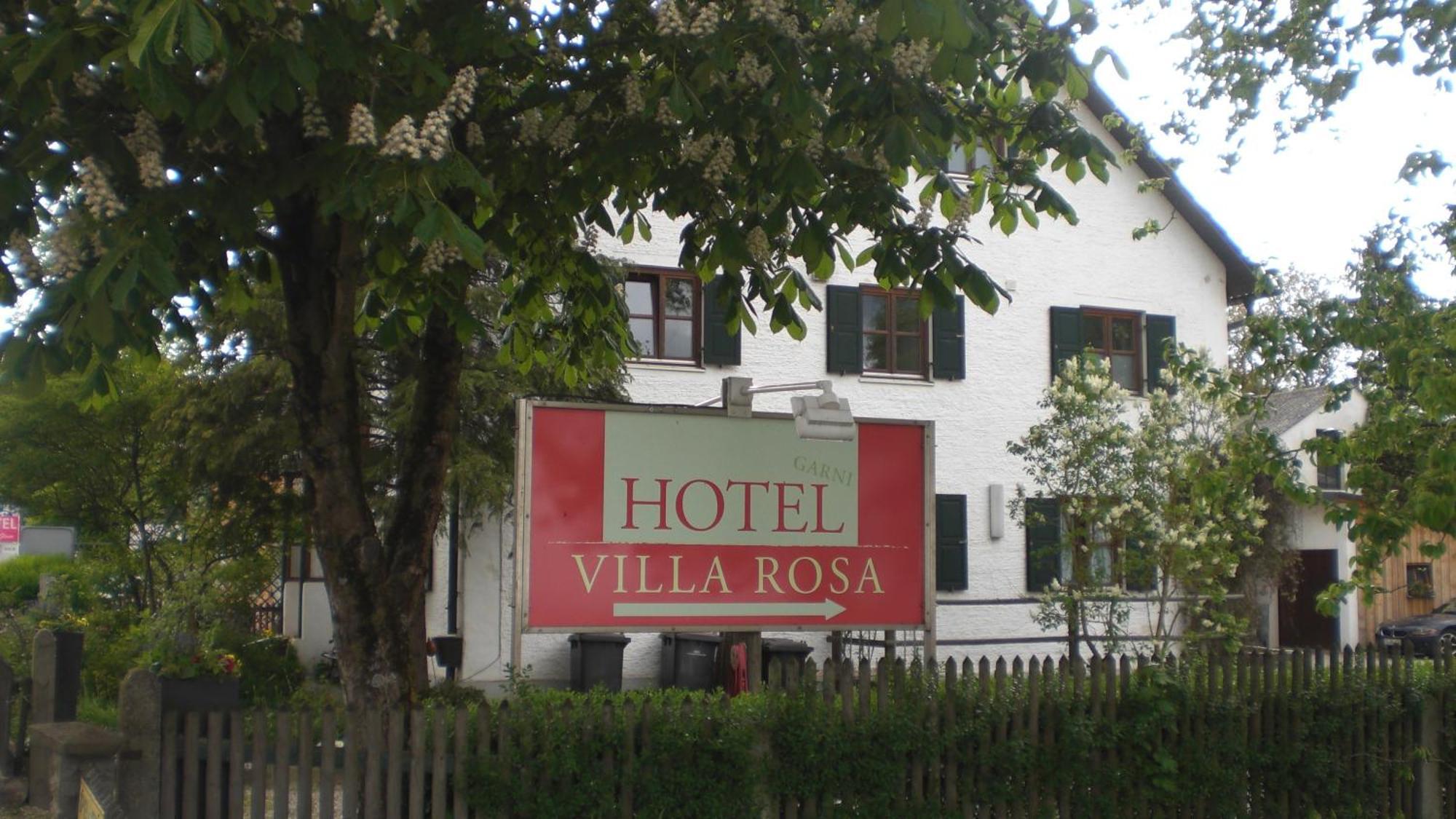 Hotel Villa Rosa Allershausen Exterior photo